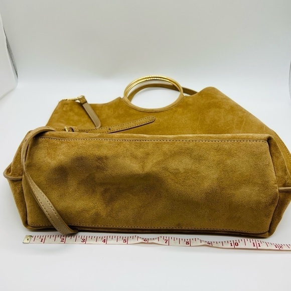 BANANA REPUBLIC WOMENS TAN SYNTHETIC LEATHER BAG - Picture 5 of 12